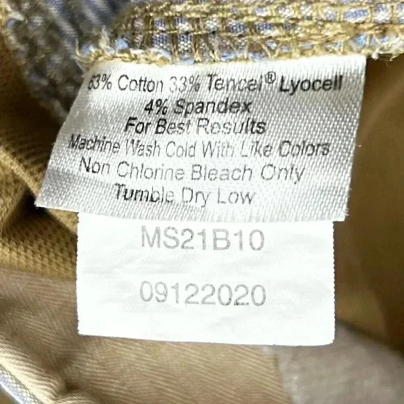 Peter Millar Size 40 Shorts Chino Flat Front Khaki Casual - Picture 10 of 10